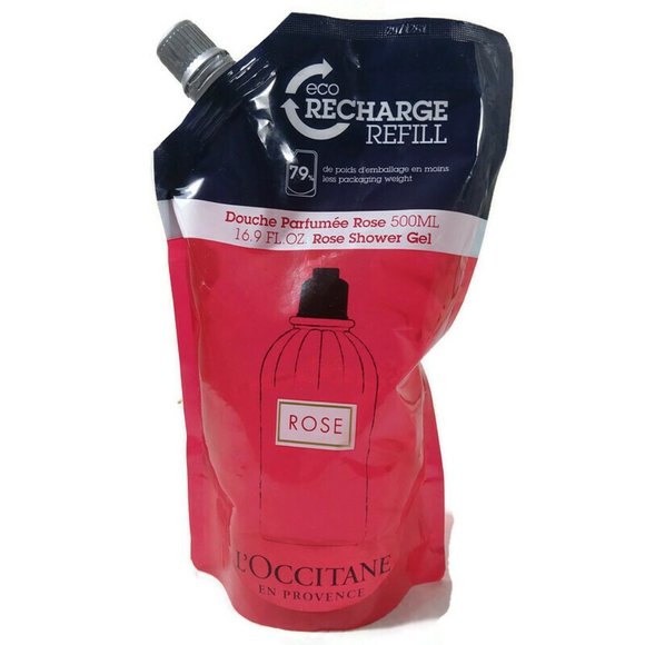 L'OCCITANE Rose Shower Gel Refill 500ML NEW